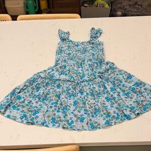 Aerie Blue Floral Kids Dress